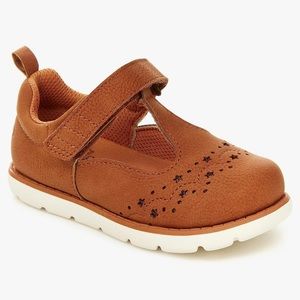 Stride Rite 360 Mary Jane Lacey Tan